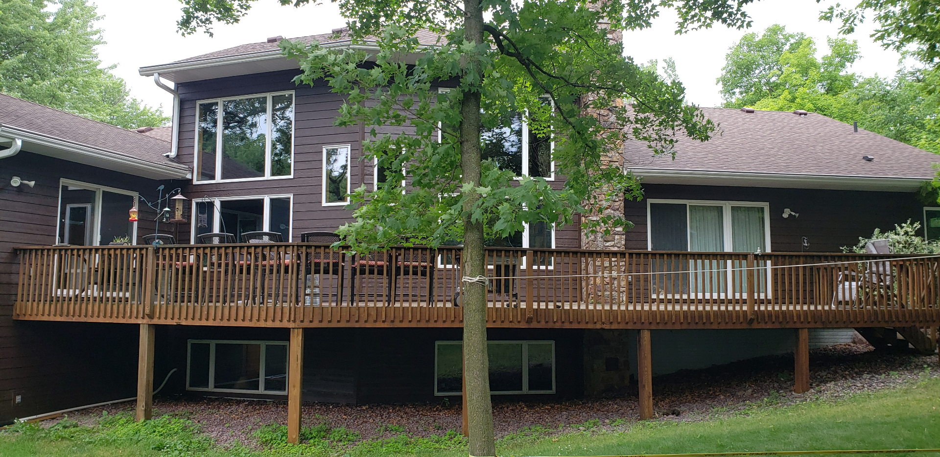 Cedar shake exterior home