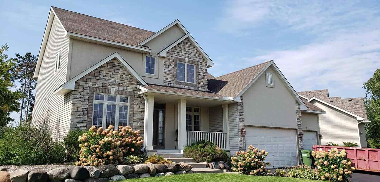 Complete roof restoration project