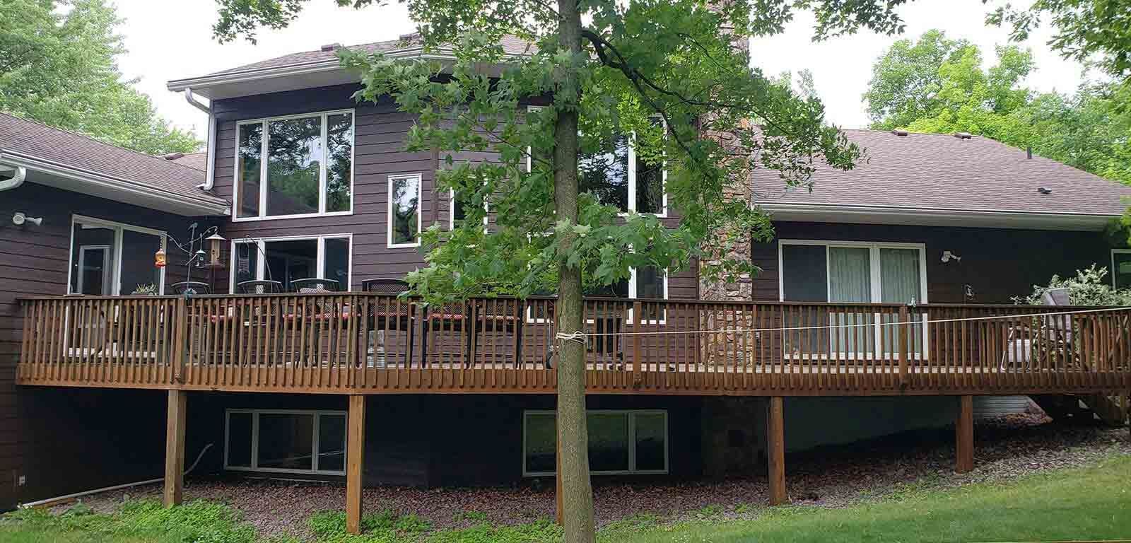 Siding and deck project